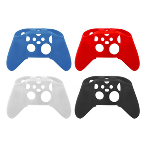 Pour les consoles <span class=keywords><strong>Xbox</strong></span> Series <span class=keywords><strong>X</strong></span>/S, accessoires de jeu les plus vendus, manette sans fil, housse de protection en silicone souple, quatre couleurs - Product Image 2
