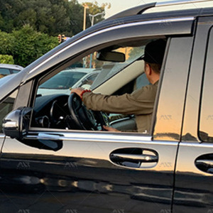 <span class=keywords><strong>2025</strong></span> nhà máy trực tiếp 4-Pack gió làm lệch hướng cửa sổ Visor mưa lá chắn cho Nissan Navara D40 D22 D23 phụ kiện - Product Image 6