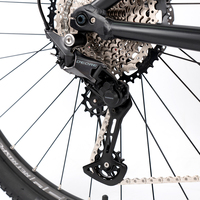 Vélo de montagne tout suspendu en alliage d'aluminium 29 pouces 17/19 pouces, frein hydraulique 4 pistons, cassette SUNSHINE 11-50T, 12 vitesses, Max Xis 2.4