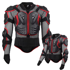 Ayarlanabilir süvari ceketi Rmour MTB yarış spor diz pedleri tüm vücut zırhı Motos koruyucu motosiklet giysileri koruyucu ceket - Product Image 1