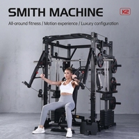 Machine Smith Commerciale, Appareil d'Entraînement Fonctionnel Tout-en-un, Équipement de Gym Professionnel, Rack de Musculation Multifonctionnel, Fournisseur en Gros