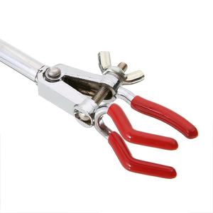 Penjepit Logam HAIJU LAB Tipe Single Three Fingers/Prong Extension Flask Clip, Penjepit Kecil untuk Penyesuaian, Penjepit Stand Lab Kimia - Product Image 6