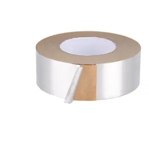 Roofing Protection Self Reinforced Aluminum Foil Adhesive Tape Aluminum Foil Tape For HVAC Cable