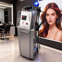 Appareil multifonctionnel 7 en 1 pour le soin du cuir chevelu, nettoyant, nourrissant et apaisant, avec massage du visage et du cuir chevelu à micro-bulles pour salon