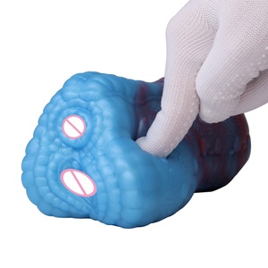 Masturbador Masculino de Silicona de Doble Canal YOCY, Copa de Masturbación con Diseño de Dragón, Vagina Realista, Juguetes Sexuales para Hombres - Product Image 4