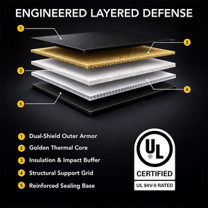 Album per Carte Collezionabili Resistente alle Alte Temperature, Raccoglitore a 9 Tasche, Copertina <span class=keywords><strong>in</strong></span> Materiale Ignifugo - Product Image 5