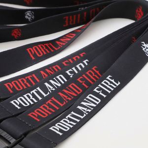 Custom Logo Detachable Buckle Fire Department ID Card Holder <b>Lanyard</b> Firefighter Breakaway Keychain <b>Lanyards</b> - Product Image 3