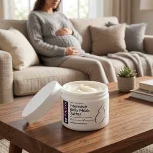 PHISYA Crème Bio <span class=keywords><strong>Anti</strong></span>-Vergetures Sans Parabènes 150g pour la Prévention des Vergetures de Grossesse et de Maternité - Product Image 1