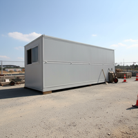 Structure de conteneur pliable à deux étages, maisons conteneurs pliables de 20 pieds, 3 chambres, maison modulaire de 20 pieds, maison conteneur de luxe