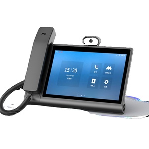 HD Video độ trung thực cao cuộc gọi 10.1 inch Android 12 cuộc họp video Wifi PoE cổng hội nghị VoIP SIP IP điện thoại - Product Image 1