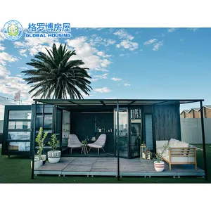 2019 Prefab Modular Ngôi Nhà Sang Trọng Năng Lượng Mặt Trời Vận Chuyển Container Nhà Hiện Đại Đúc Sẵn Giá Nhà