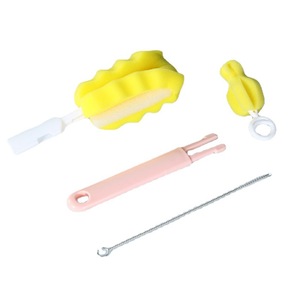 Juego de cepillos para biberones, esponja, herramienta de limpieza de pajitas y tetinas para accesorios de alimentación infantil - Product Image 5