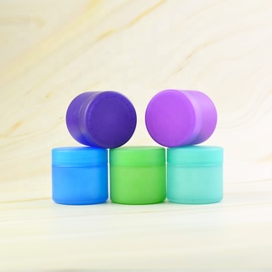 3.5G Jars Red Orange 2oz3oz Tùy Chỉnh Thay Đổi Màu Sắc Bán Trong Suốt Tranh Tùy Chỉnh Trẻ Em Kháng <span class=keywords><strong>Jar</strong></span> Khô Hoa Bó Hoa - Product Image 3