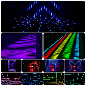 Barra de Luz LED RGB 3 en 1 DMX Artnet Programable y Personalizable al por Mayor, Tira de Luz LED de Aluminio Colorida para DJ, Discoteca y Escenario - Product Image 5