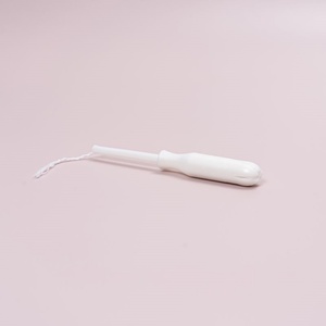 Tampons biologiques VCare avec applicateur en coton doux, super absorbants, hygiène féminine, utilisation nocturne, 28 pièces/boîte - Product Image 5