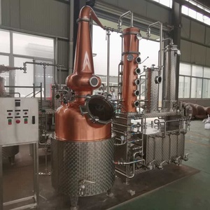ZJ เครื่องกลั่นแบบแท่งทองแดงสำหรับ300L, เครื่องกลั่นวิสกี้บรั่นดีแอลกอฮอล์เหล้ารัมทำจากทองแดง - Product Image 2