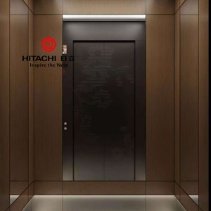Ascensor Residencial Hitachi de Alta Calidad para Casas Pequeñas y Villas, con Puerta Redonda y Cristal para Automóviles - Product Image 2