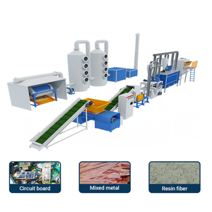 Línea de Producción de Reciclaje de Placas de Circuito Impreso de Alta Calidad en Oferta, Máquina de Reciclaje de PCB de Desechos Electrónicos en Venta - Product Image 2