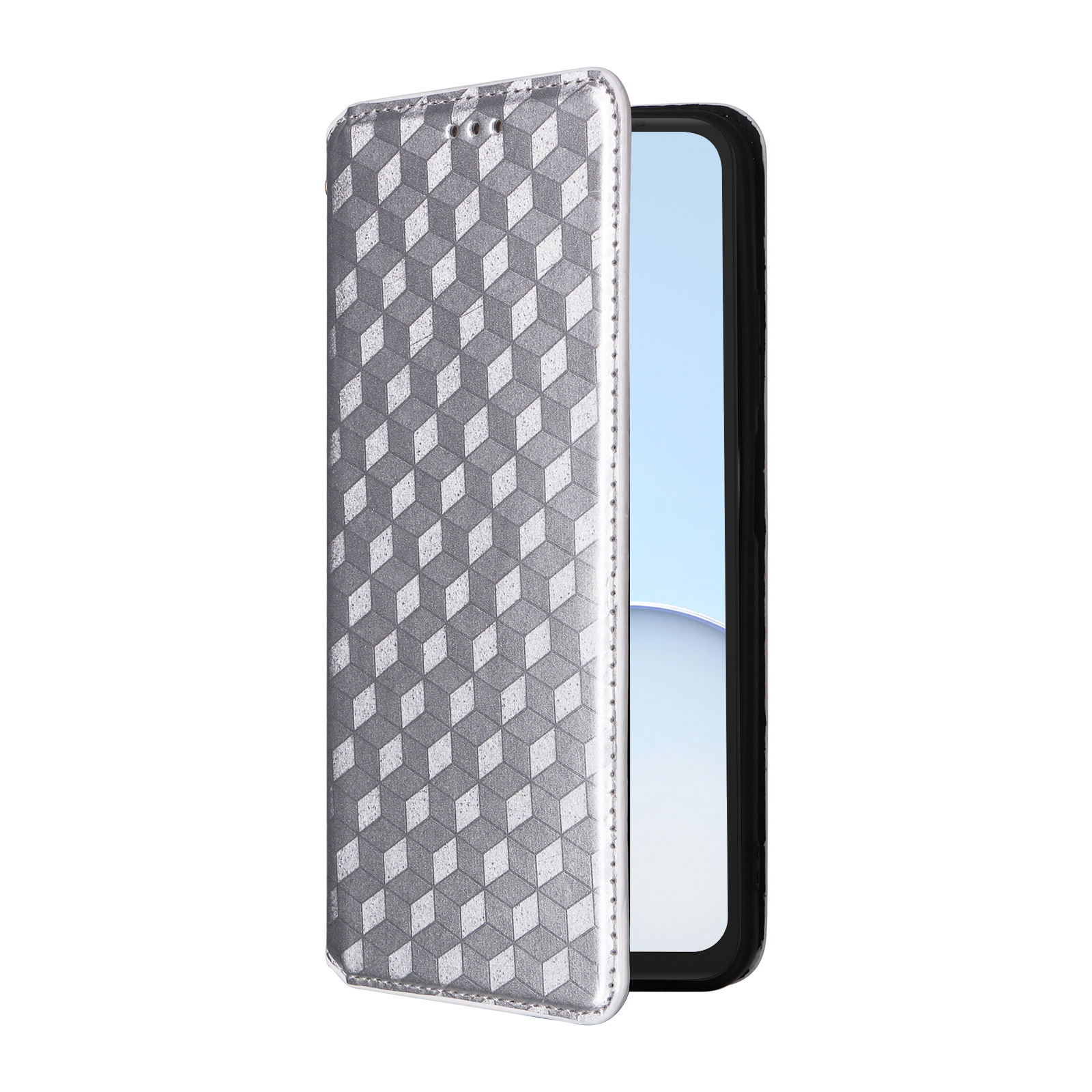 BUNAL Coque Pour Doogee S41 Max (5.50") + Verre Trempé(2 Pièces), Case Protection Résistant Aux Chutes Et Silicone Souple Housse Anti-Rayures + Film Protecteur - Transparent