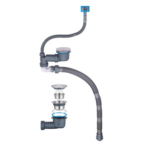 Lavello da <span class=keywords><strong>cucina</strong></span> sifone <span class=keywords><strong>salvaspazio</strong></span> tubo trappola <span class=keywords><strong>scarico</strong></span> tubo <span class=keywords><strong>scarico</strong></span> - Product Image 5