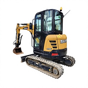 Nouvelles excavatrices SANY SY35, mini-excavatrice sur chenilles SANY SY35U, fabrication originale chinoise, excavatrice économique certifiée CE. - Product Image 1