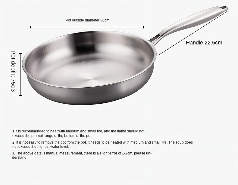 Upgrade export-smooth flat anti-sticking 20cm