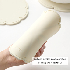 Cấp thực phẩm Silicone trivet Mat BPA miễn phí linh hoạt Silicone miếng đệm nóng cho nhà bếp nồi chủ bảo vệ bảng của bạn và Countertop - Product Image 3
