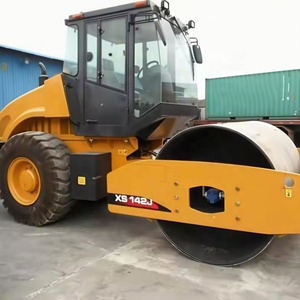 Rouleau de route de vente chaude compacteur de 14 tonnes XS142J rouleau de route à tambour unique - Product Image 4