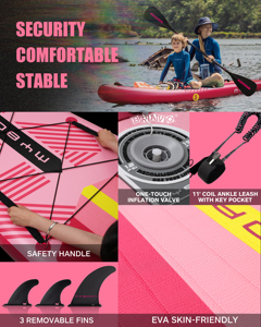 Tabla de Paddle Surf Inflable Personalizada en Oferta, Color a Elección, Material Drop Stitch, Modelo MY12/2 - Product Image 4