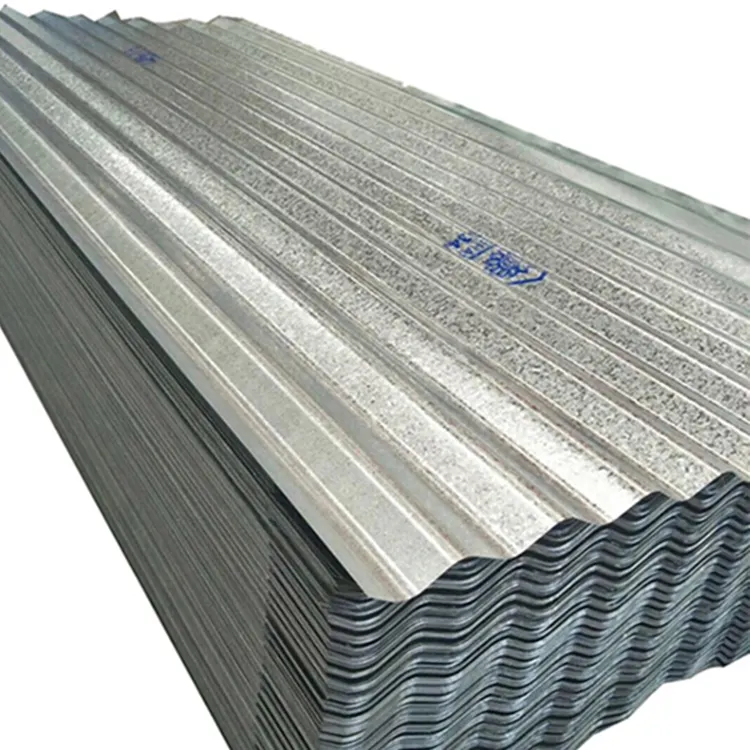 Ondulato fogli di ferro zincato roofing foglio di zinco piastre prezzo