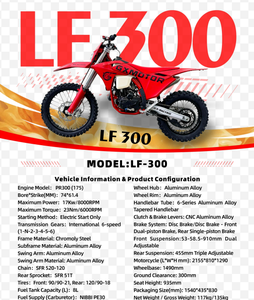 Moto tout-terrain à essence GX-LF-300 pour adultes, 300 cm³, NIBBI PE30, alimentation en carburant, monocylindre, <span class=keywords><strong>4</strong></span> <span class=keywords><strong>temps</strong></span>, refroidissement par eau, démarrage électrique - Product Image 4