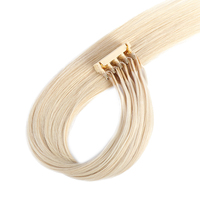 Vente Chaude Extensions de Cheveux Humains 6D de 2ème Génération, 5 Maillons, Livraison Directe