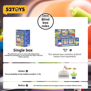 52TOYS <span class=keywords><strong>Toy</strong></span> <span class=keywords><strong>Story</strong></span> Aliens' Pizza Planet Blind Box Figurines Trendy Toys Ornaments Gifts - Product Image 6