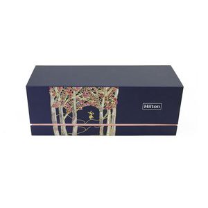 Box <b>Packaging</b> Manufacturer Custom Luxury Rigid Paper Cardboard Premium Magnet Closure Hardcover Paper Box Double Door - Product Image 4