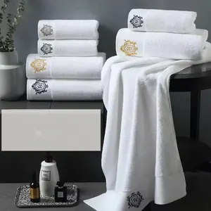 16S Платиновое атласное полотенце банное полотенце набор с различными спецификациями настраиваемые отельные принадлежности мягкие и водопоглощающие