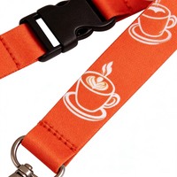 CH Wholesale Sublimation Printing Polyester Lanyards With Logo Custom Certification Keychain OEM ODM ECO Promotion Event Gifts