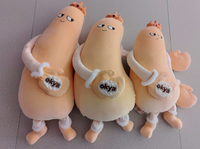 Oreiller de couchage apaisant Mango King en peluche, à tapoter et à enrouler autour des jambes, avec rembourrage en coton PP, pour filles, adultes et femmes enceintes