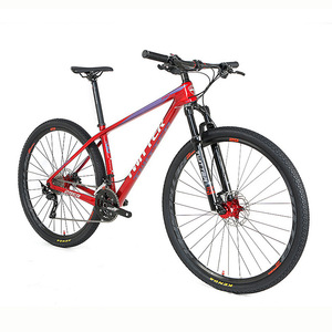 Bicicleta de montaña Leopardpro de 27.5 pulgadas con cuadro de carbono, doble suspensión y frenos de disco de aceite para adultos - Product Image 5