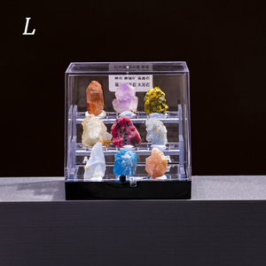 Caja de muestras de cristal de roca y minerales de diferentes tamaños de espécimen natural al por mayor para recuerdo y regalo - Product Image 6