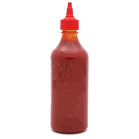 Bouteilles souples en PET de 5oz, 10oz, 12oz pour sauce Sriracha, miel, sauce tomate, sauce piquante, sauce Tabasco – Distributeurs de sauces