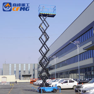 Plateforme élévatrice à ciseaux hydraulique mobile CFMG 4m-16m, plateforme de travail en hauteur, type manuel, prix de la plateforme élévatrice - Product Image 2