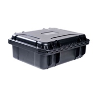 Étui de protection rigide antichoc noir OEM/ODM, étanche IP67, revêtement résistant à l'abrasion pour équipement nautique/bateau