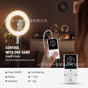 โคมไฟแคมป์ปิ้งแบบตั้งพื้น ZTARX รุ่น Ring Inflatable Lamp 5000K LED ปรับความสว่างได้ - Product Image 3