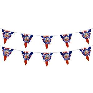 Gahumi vente chaude grande-bretagne royaume-uni banderole drapeau bannière impression personnalisée britannique Union Jack Union drapeau roi Charles III - Product Image 1