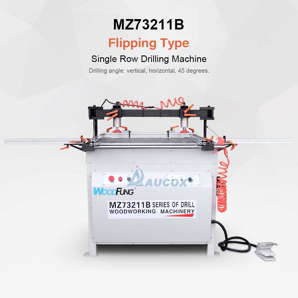 MZ73211B 木材用複数穴あけ機 - 最大穴あけ径35mm, 深さ60mm, 自動作業