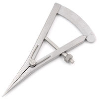 Hot Selling Medical Instrument Stainless Steel Measuring Ruler Metal Ophthalmic Instrument Eye Gauge