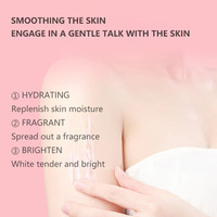 Lotion corporelle éclaircissante sans sulfate, soin de la peau, niacinamide, collagène, hydratant naturel parfumé, revitalisant pour la peau, nourrissant, coréen