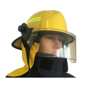 消防员保护质量好的消防员使用美式消防头盔