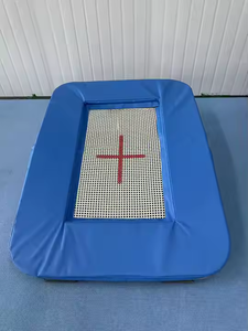 Mini <span class=keywords><strong>trampoline</strong></span> <span class=keywords><strong>rectangulaire</strong></span> de haute qualité pour enfants, équipement de saut de gymnastique personnalisé en gros pour l'exportation - Product Image 3