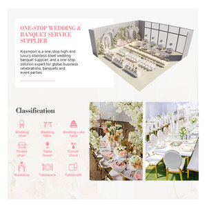 Tavolo da Cerimonia Moderno di Lusso con Struttura in Acciaio Inox Dorato e Piano in Vetro a Specchio, Tavolo Serpentino per Matrimoni - Product Image 5